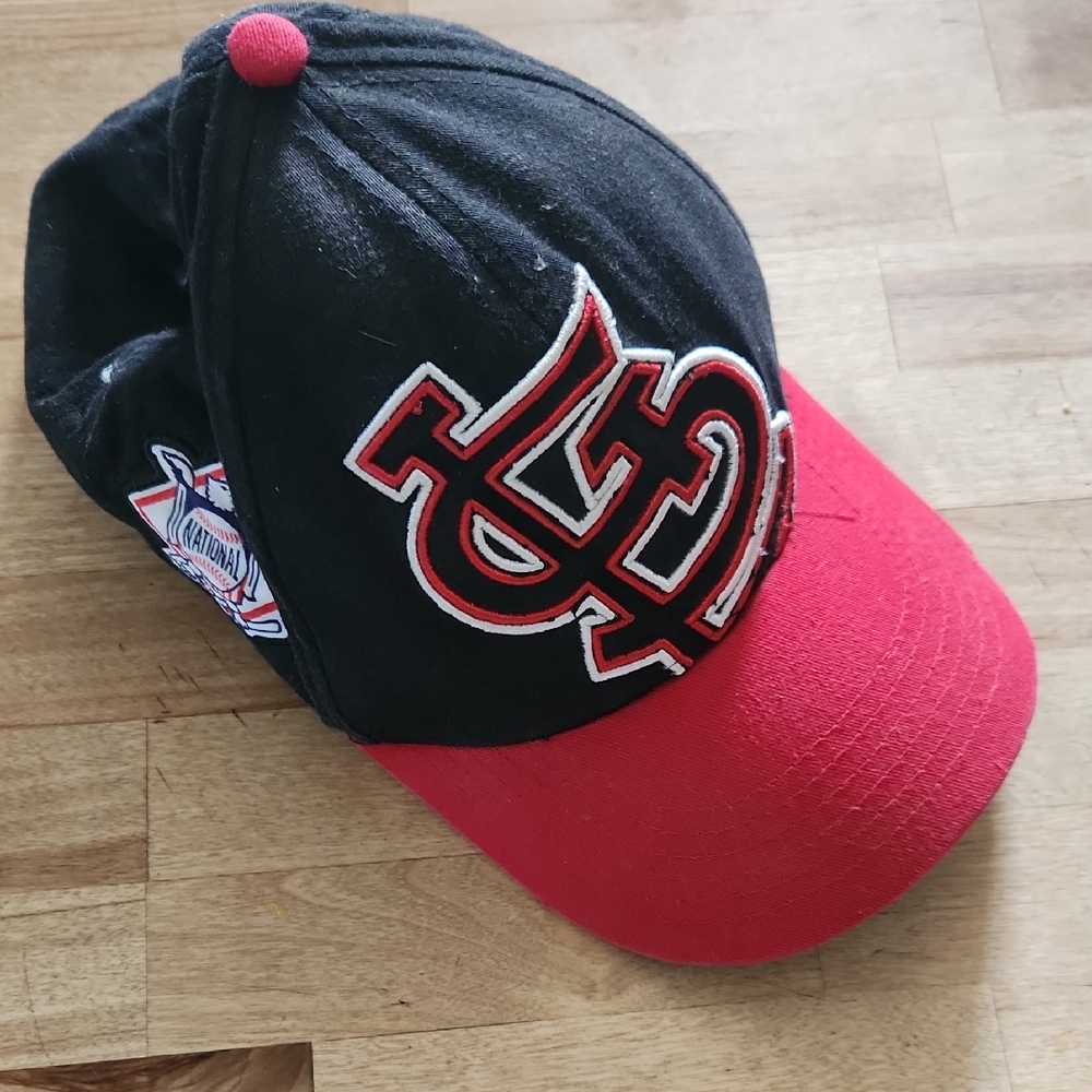 New Era Kids Black and Red Cap
